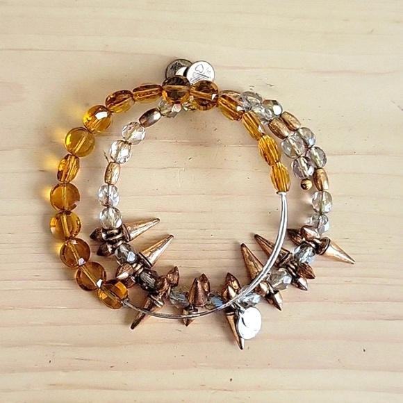 Alex and Ani Bracelets- Vintage 66 & Beaded Wrap Bracelets - Picture 4 of 5